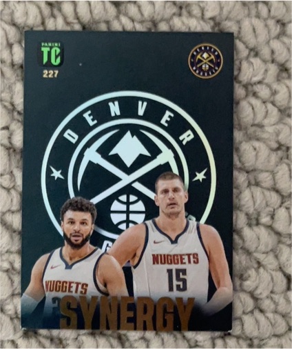 2023-24 Panini Top Class Synergy #227 Nikola Jokic / Jamal Murray — front