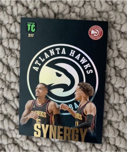 2023-24 Panini Top Class Synergy #217 Trae Young / Dejounte Murray — front