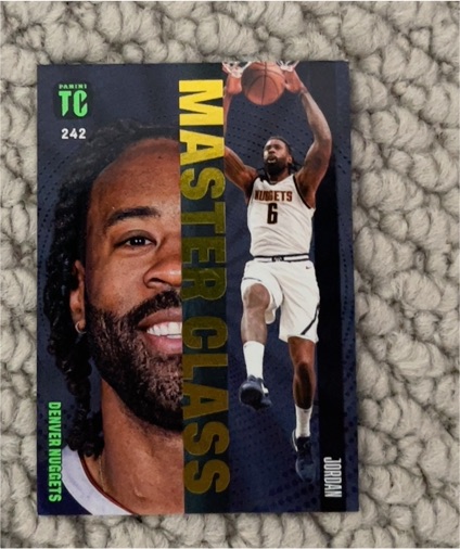 2023 Panini Top Class #242 DeAndre Jordan Master Class — front