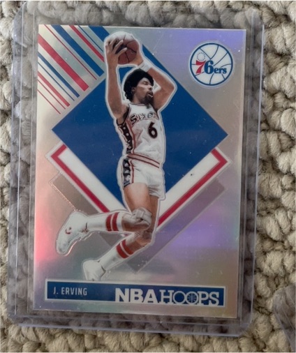2024-25 Panini NBA Hoops #300 Julius Erving — front