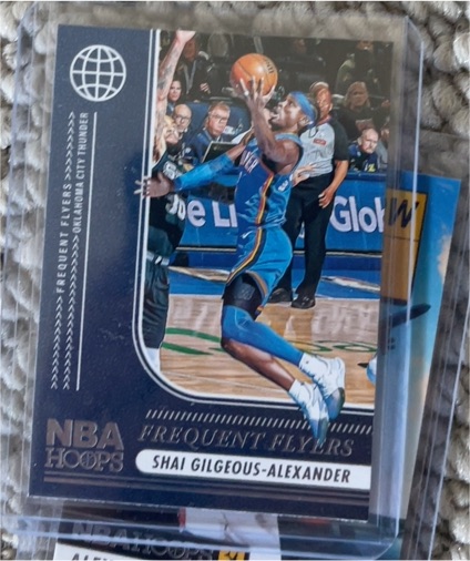 2024-25 Panini NBA Hoops #11 Shai Gilgeous-Alexander Frequent Flyers — front