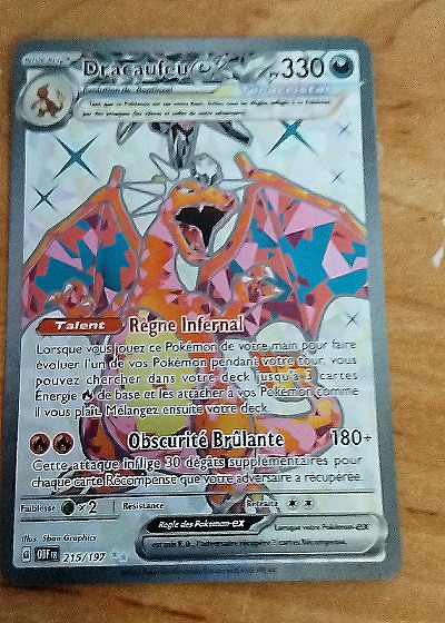 2015 Pokémon XY Evolutions #215 Mega Charizard EX — back