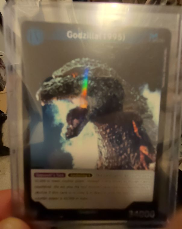 2025 Godzilla Card Game Godzilla (1995) #EBP01-038 — front