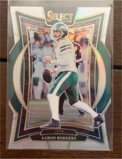 2024 Panini Select #40 Aaron Rodgers — front