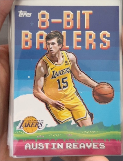 2025-26 Topps 8-Bit Ballers #8B-10 Austin Reaves — front