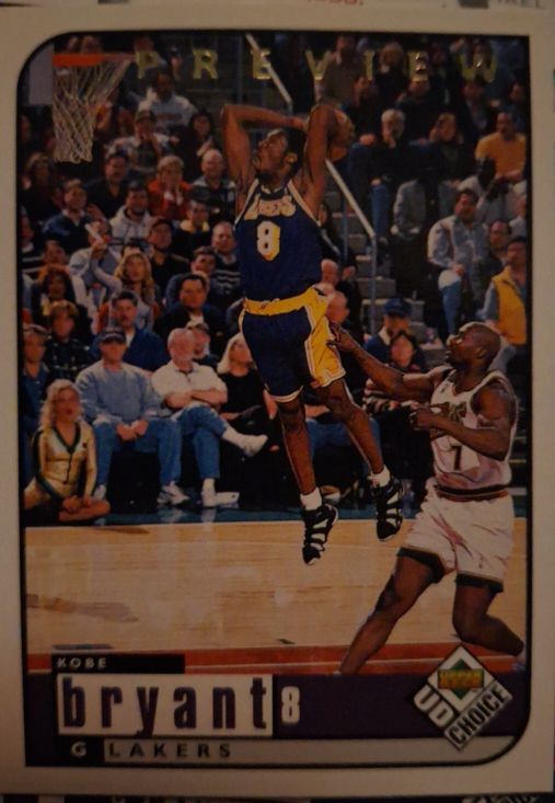 1998-99 Upper Deck UD Choice Preview #69 Kobe Bryant — front