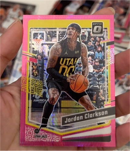 2023-24 Panini Donruss Optic #30 Jordan Clarkson — front