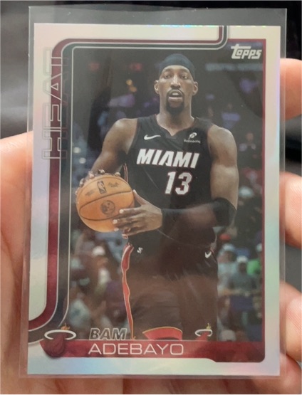 2025-26 Topps #75 Bam Adebayo — front