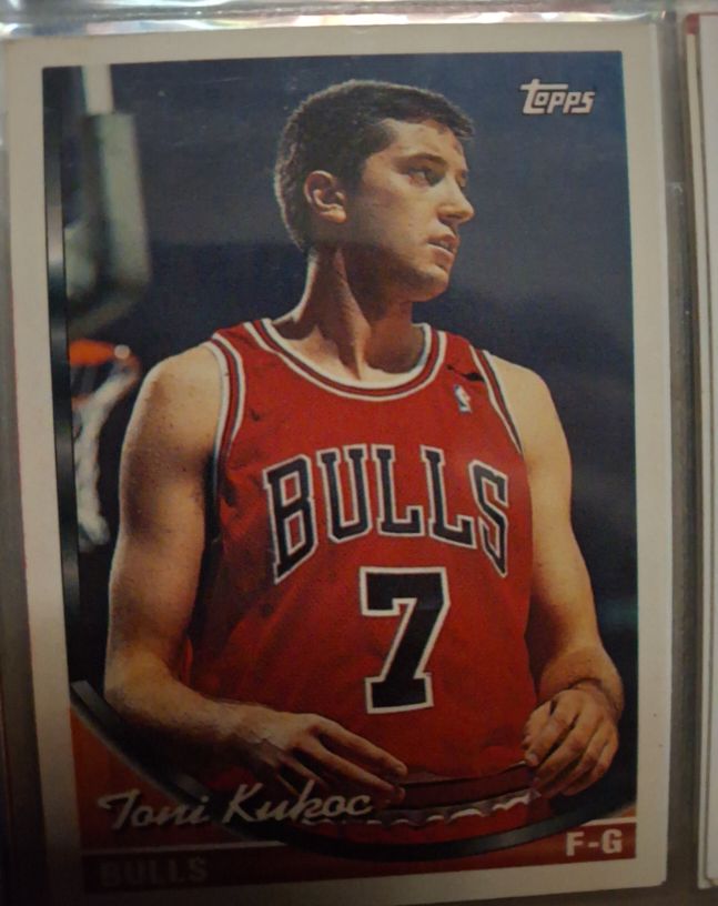 1993-94 Topps #316 Toni Kukoc — front