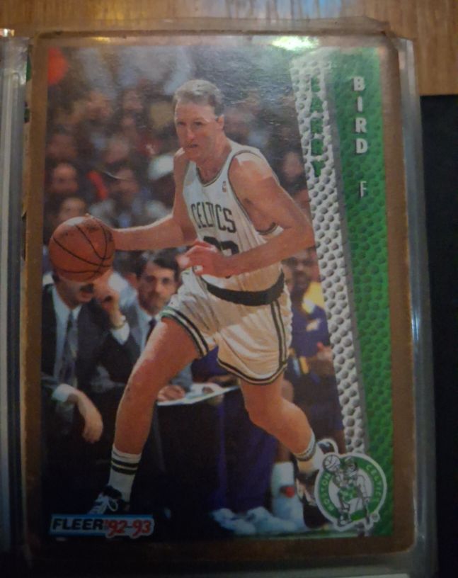 1992-93 Fleer #11 Larry Bird — front