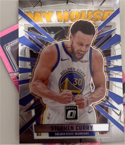2023-24 Panini Donruss Optic #17 Stephen Curry My House — front