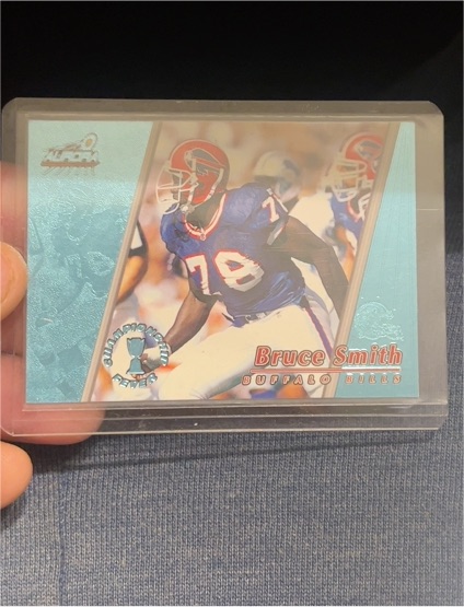 1998 Pacific Aurora Championship Fever #3 Bruce Smith — front
