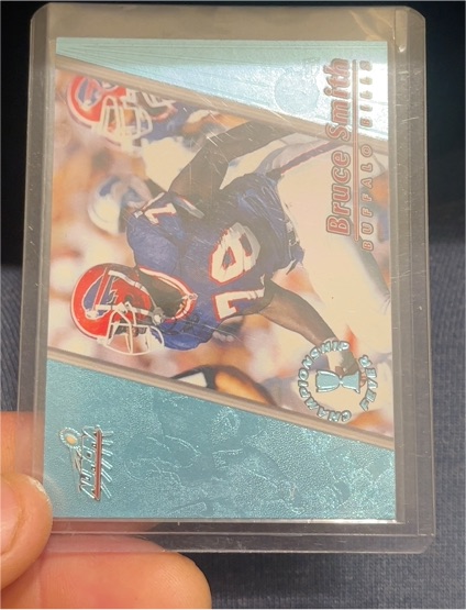 1998 Pacific Aurora Championship Fever #3 Bruce Smith — front