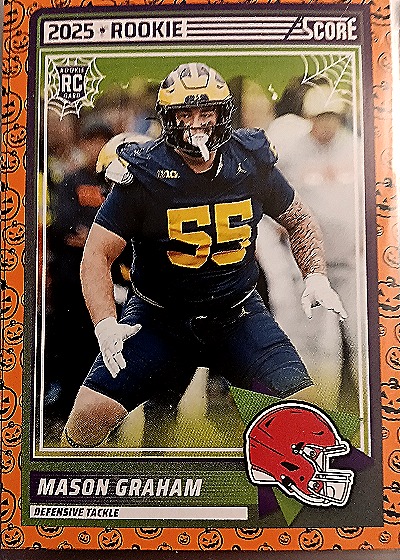 2025 Panini Score #22 Mason Graham — front