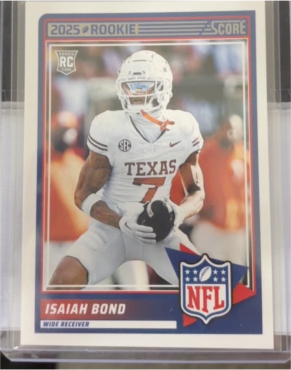 2025 Panini Score #53 Isaiah Bond — front