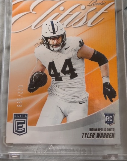 2025 Donruss Elite #Elitist Tyler Warren — front