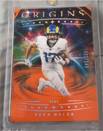 2025 Panini Origins #100 Puka Nacua — front