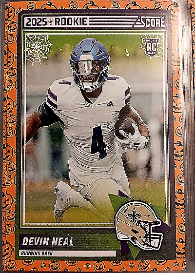 2025 Panini Score-A-Treat #40 Devin Neal — front