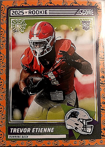 2025 Panini Score-A-Treat #51 Trevor Etienne Rookie — front