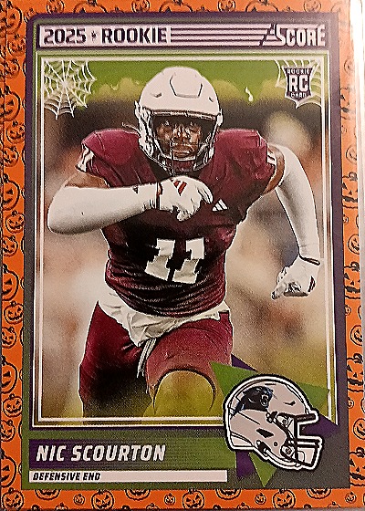 2025 Panini Score-A-Treat #27 Nic Scourton — front