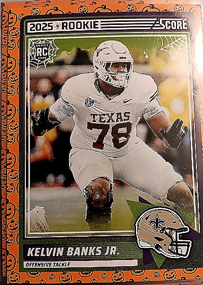 2025 Panini Score-A-Treat #23 Kelvin Banks Jr. — front