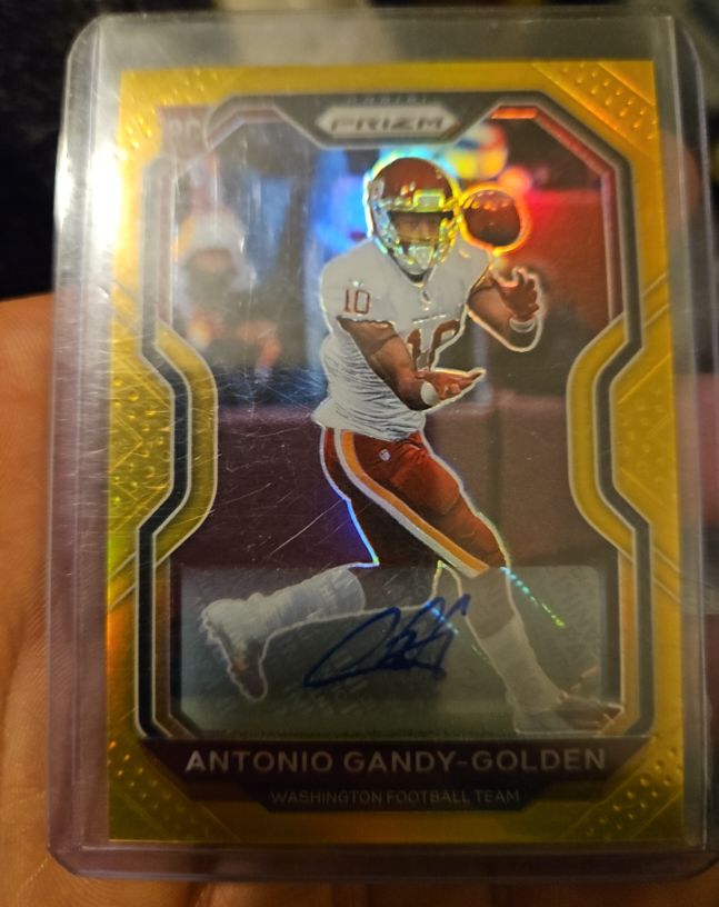 2020 Panini Prizm #385 Antonio Gandy-Golden — front