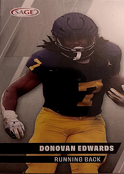 2023 SAGE Donovan Edwards #7 — front
