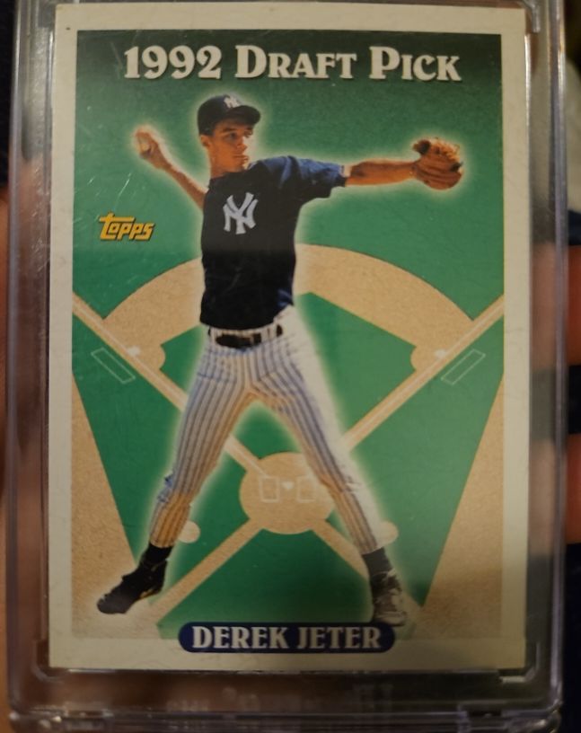 1992 Topps Draft Pick Derek Jeter — front