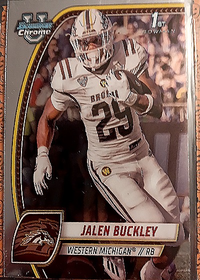 2024 Bowman Chrome University #86 Jalen Buckley — front