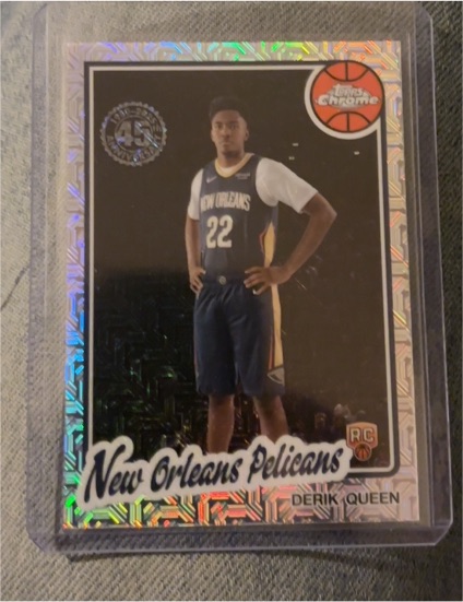 2025-26 Topps Chrome #TC-DQ Derik Queen — front
