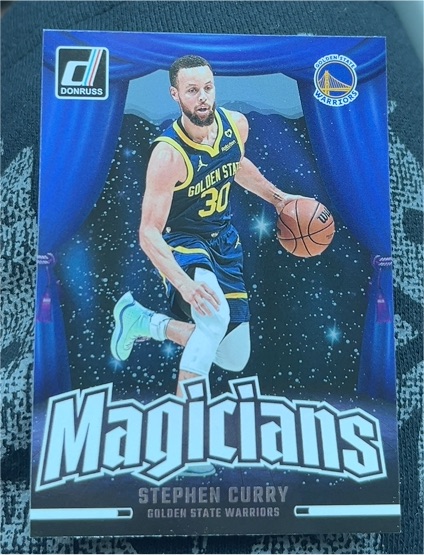2024-25 Panini Donruss Magicians #6 Stephen Curry — front