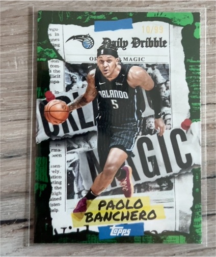 2025-26 Topps The Daily Dribble #DD-20 Paolo Banchero — front