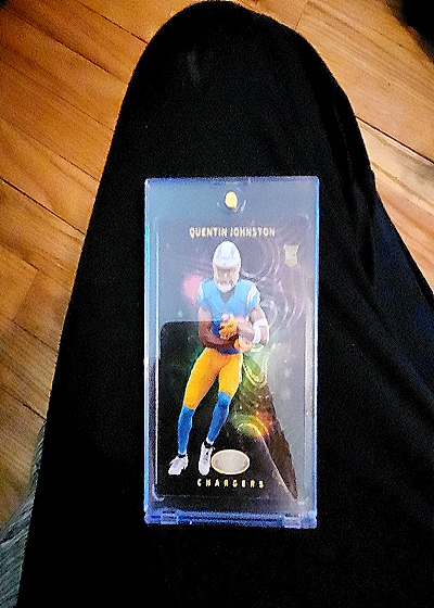 2023 Panini Prizm #1 Quentin Johnston — front