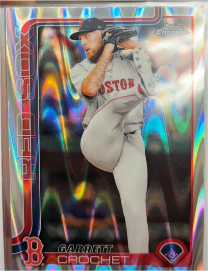2025 Topps Chrome #264 Garrett Crochet — front