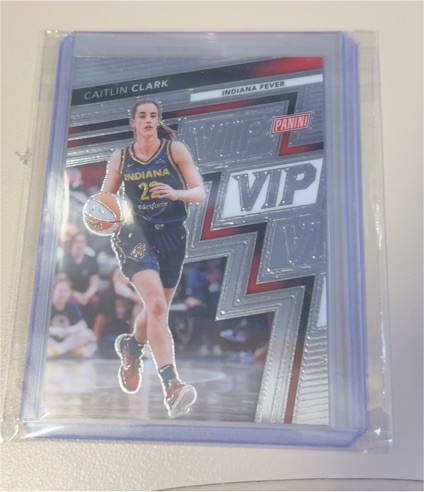 2025 Panini National VIP Gold Pack #1 Caitlin Clark — front