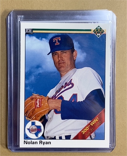 1990 Upper Deck #734 Nolan Ryan — front