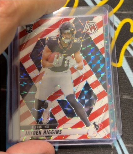 2025 Panini Mosaic #346 Jayden Higgins — front