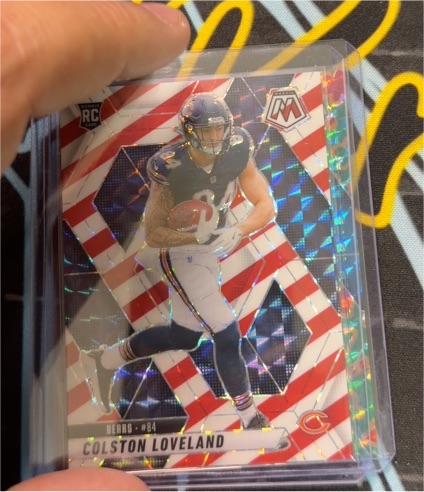 2020 Panini Mosaic #84 Colston Loveland — front