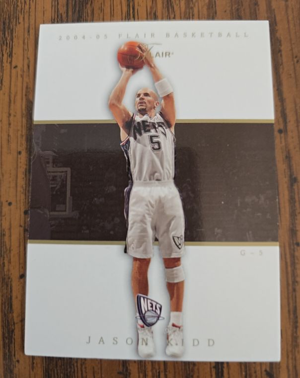 2004-05 Flair #33 Jason Kidd — front