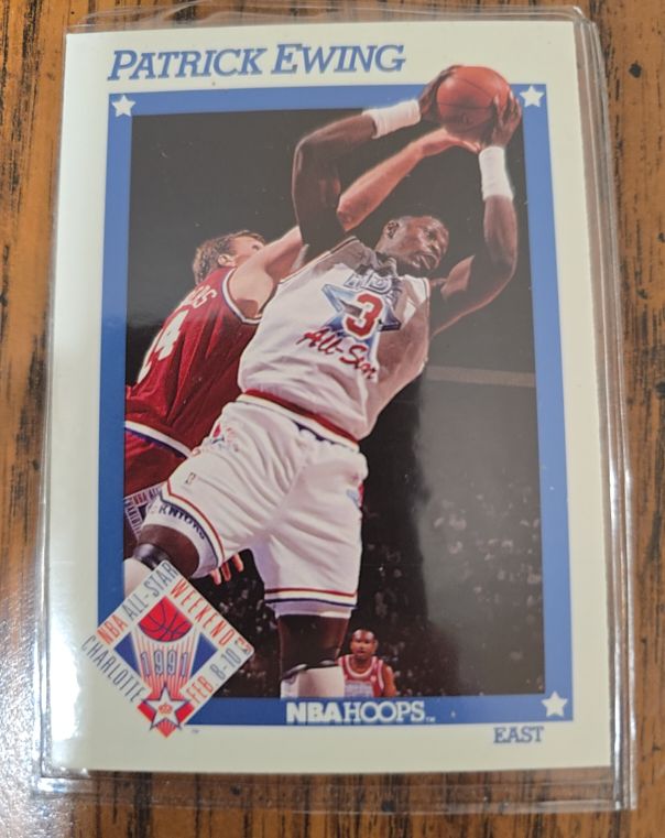 1991-92 NBA Hoops #251 Patrick Ewing — front