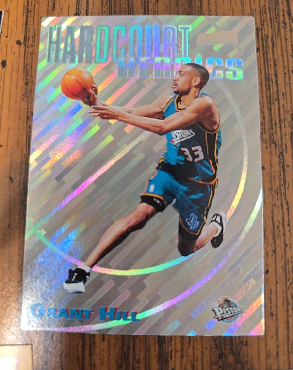 1997-98 Topps Stadium Club #H10 Grant Hill Hardcourt Heroics — front