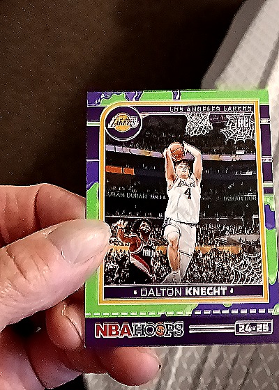 2024-25 Panini NBA Haunted Hoops #264 Dalton Knecht — front