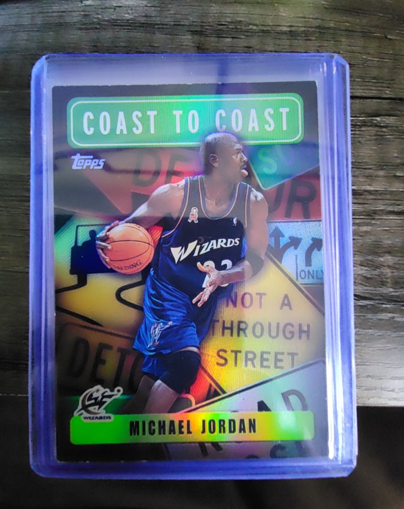 2002-03 Topps Coast to Coast #CC8 Michael Jordan — front