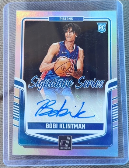 2024-25 Donruss Optic Signature Series #SS-BKL Bobi Klintman — front