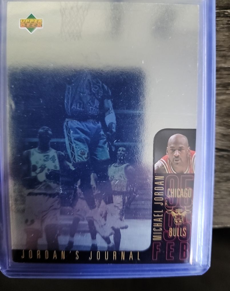1996 Upper Deck Jordan's Journal #J3 Michael Jordan — front