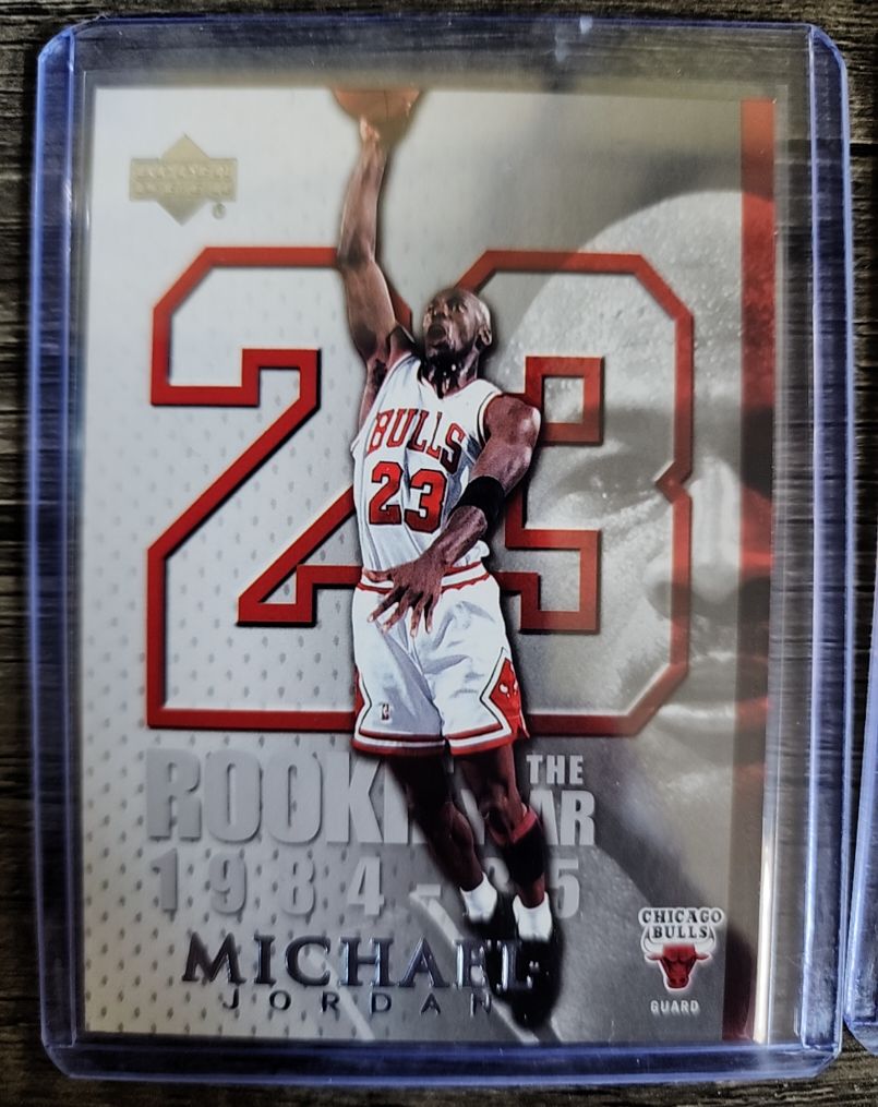 2005 Upper Deck #MJ7 Michael Jordan Rookie of the Year 1984-85 — front