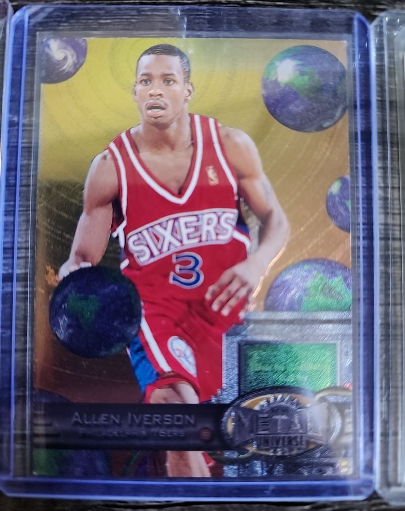 1997-98 Fleer Metal Universe #20 Allen Iverson — front