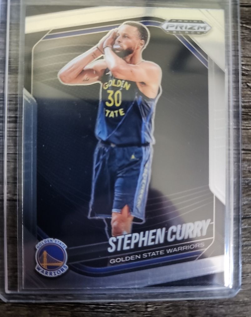2024-25 Panini Prizm Black #7 Stephen Curry — front