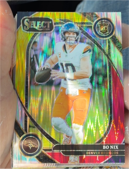 2024 Panini Select #221 Bo Nix — front