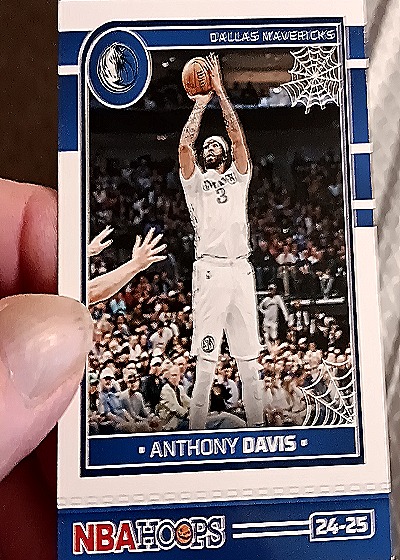 2024-25 Panini Haunted Hoops #1 Anthony Davis — front